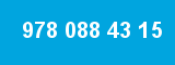 978 088 43 15